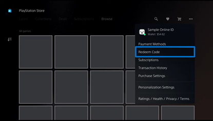 How To Redeem Code On Playstation 5